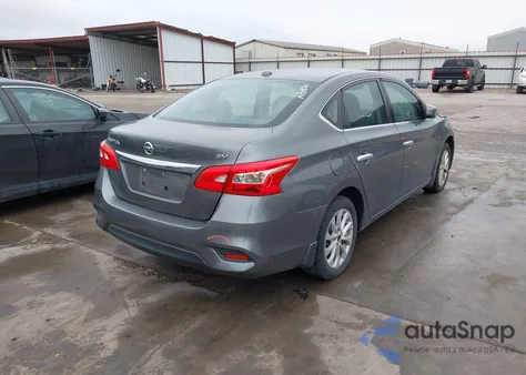 2018 Nissan Sentra Sv z USA, uszkodzony, nr VIN 3N1AB7AP2JY210922